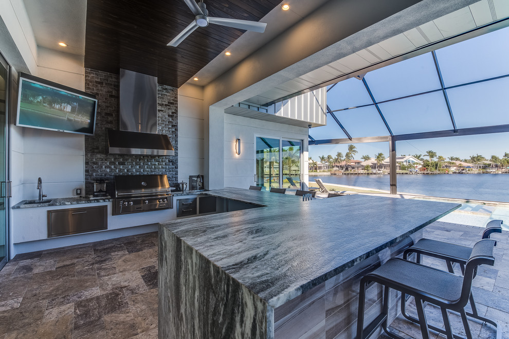 Custom Wheelchair Accessible Home Contemporary Patio Other by