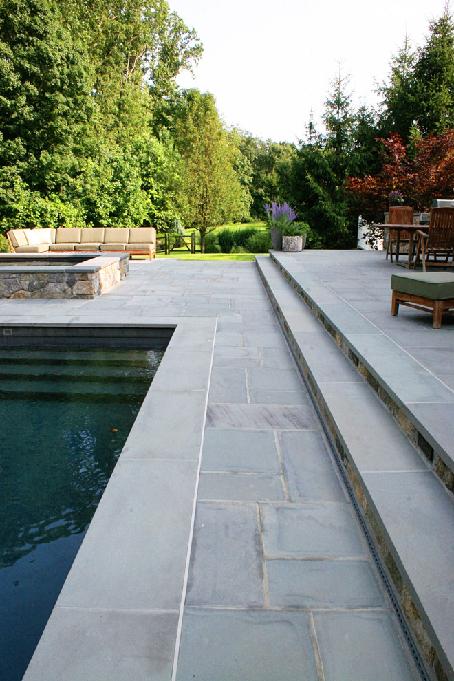 Darien Contemporary Patio New York by Odd Job Landscaping Houzz