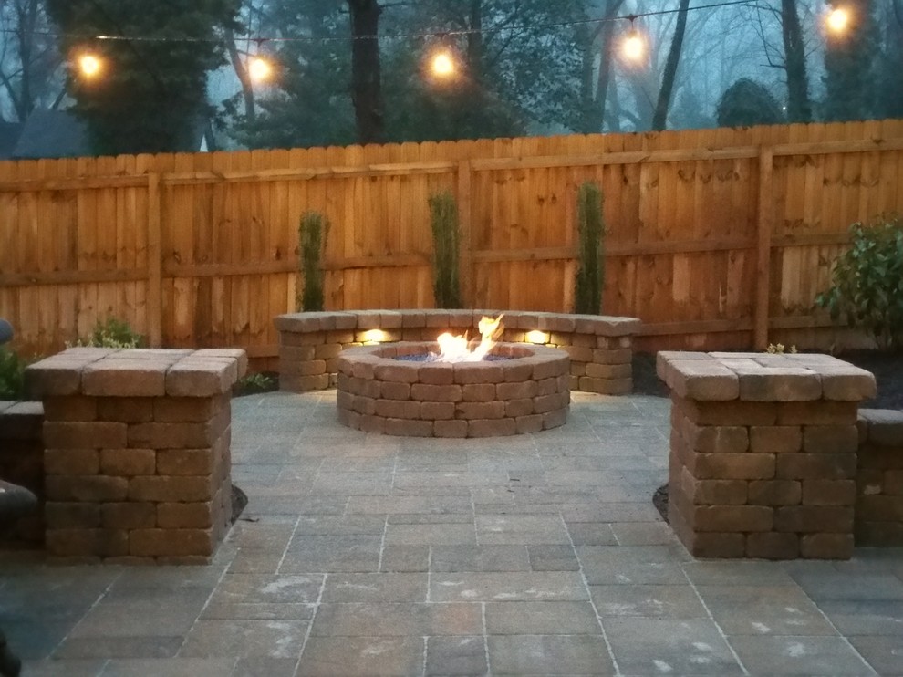 Decatur Back Yard Makeover Craftsman Patio Atlanta by Plants