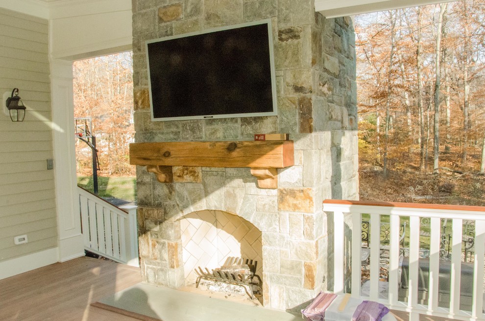 Deck and Patio in Darien, Ct Traditional Patio New York by