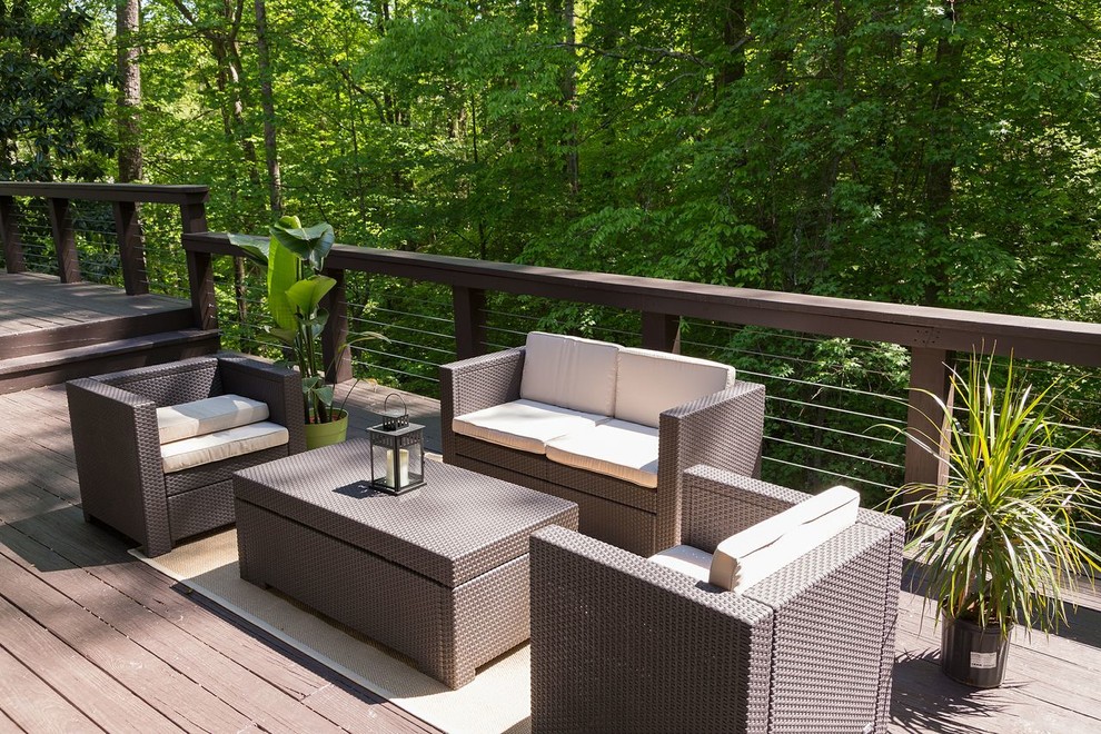 DECK VIEW 2 Contemporary Patio Atlanta Houzz