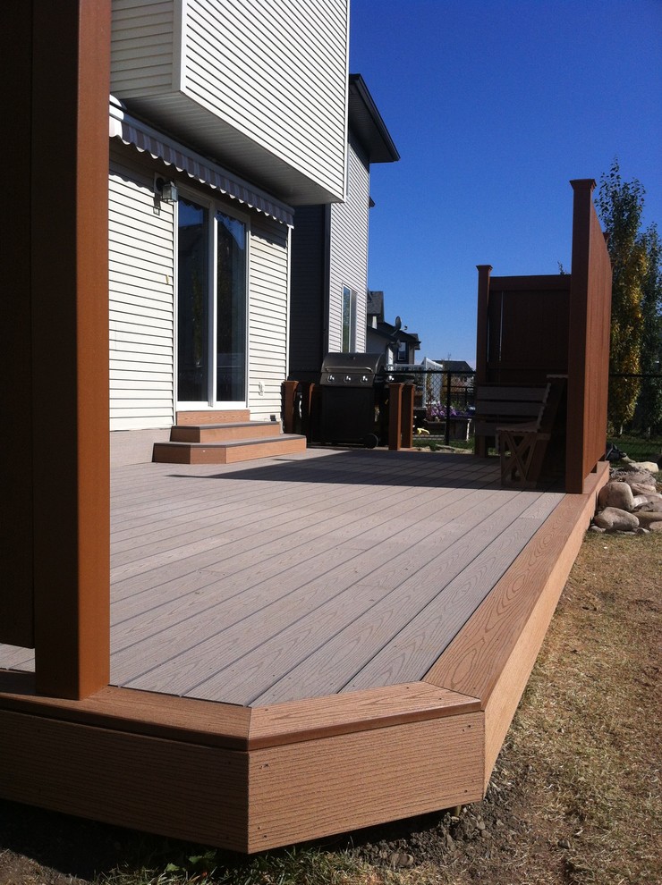 Decks Traditional Deck Calgary by Deckrative Designs Ltd Houzz