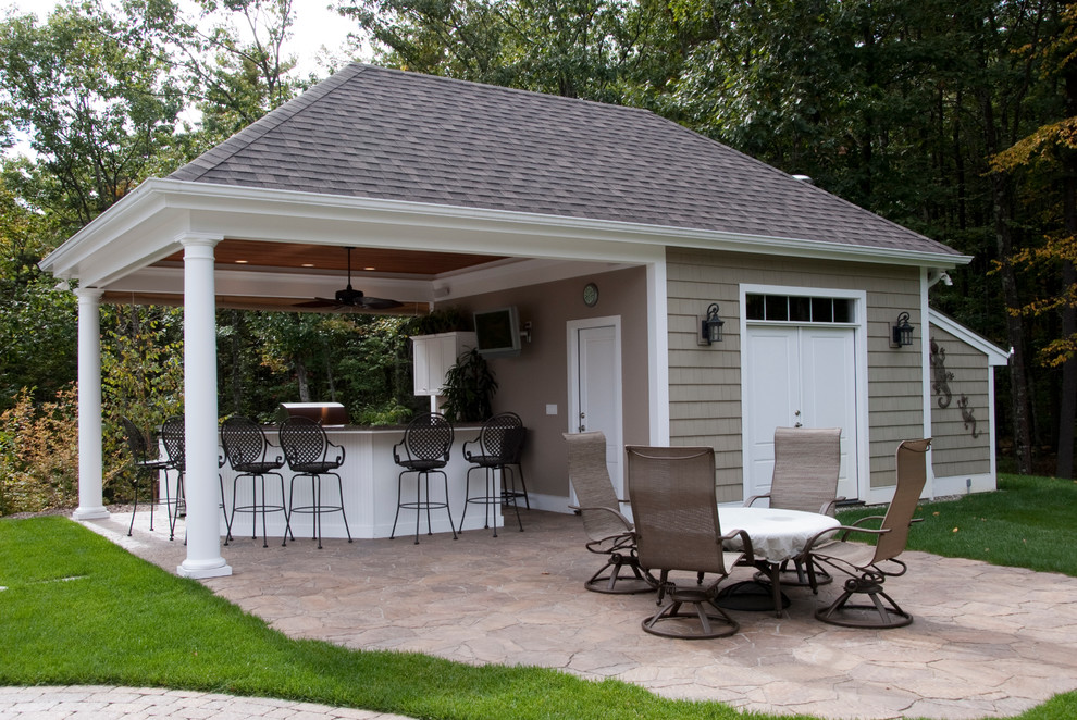 Detached Structures Traditional Patio Manchester by Liberty