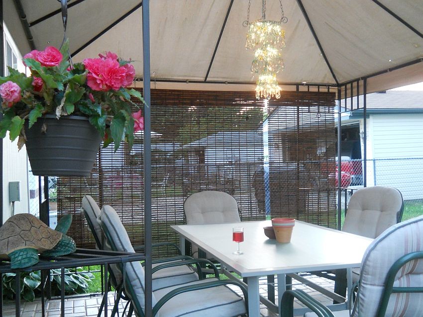 Diy Outdoor Gazebo Chandelier Traditional Patio Other Houzz