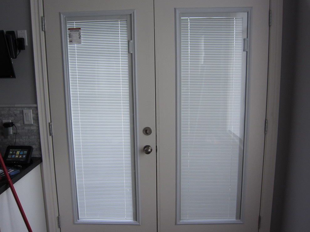 Door inserts Contemporary Patio Toronto by Designs Houzz