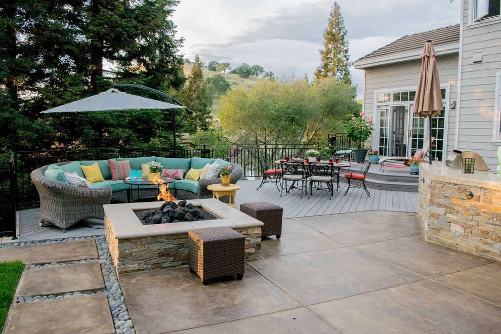 Dorchester Dr., Alamo - Traditional - Patio - San Francisco - by ...