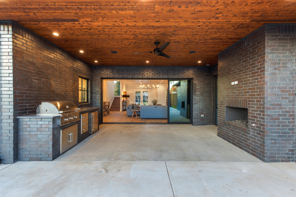 Dorchester Transitional Patio Oklahoma City by Sudderth Design