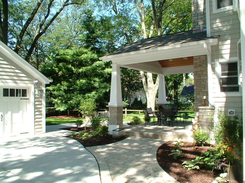 Downtown Naperville renovation Traditional Patio Chicago by