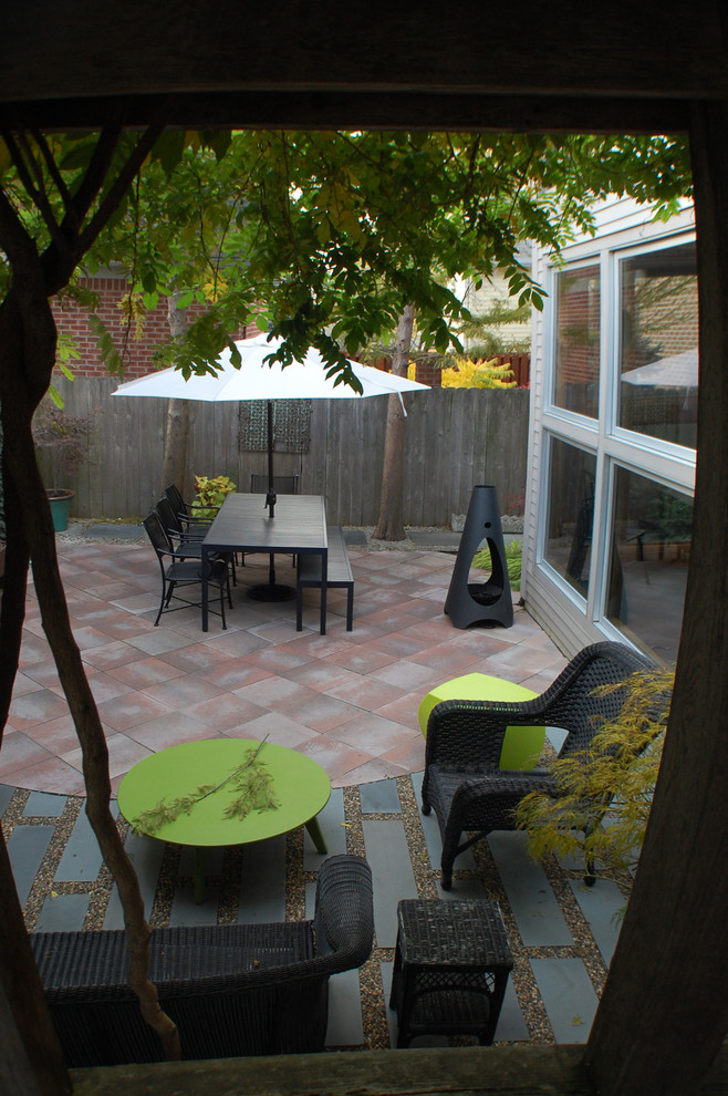 Downtown Residence Contemporary Patio Indianapolis by 317Grow