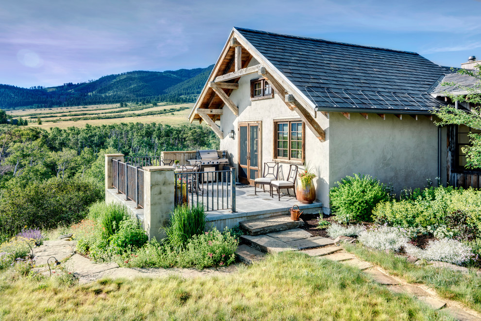 Eagle Rock Residence Rustic Patio Other by KA Architecture Houzz