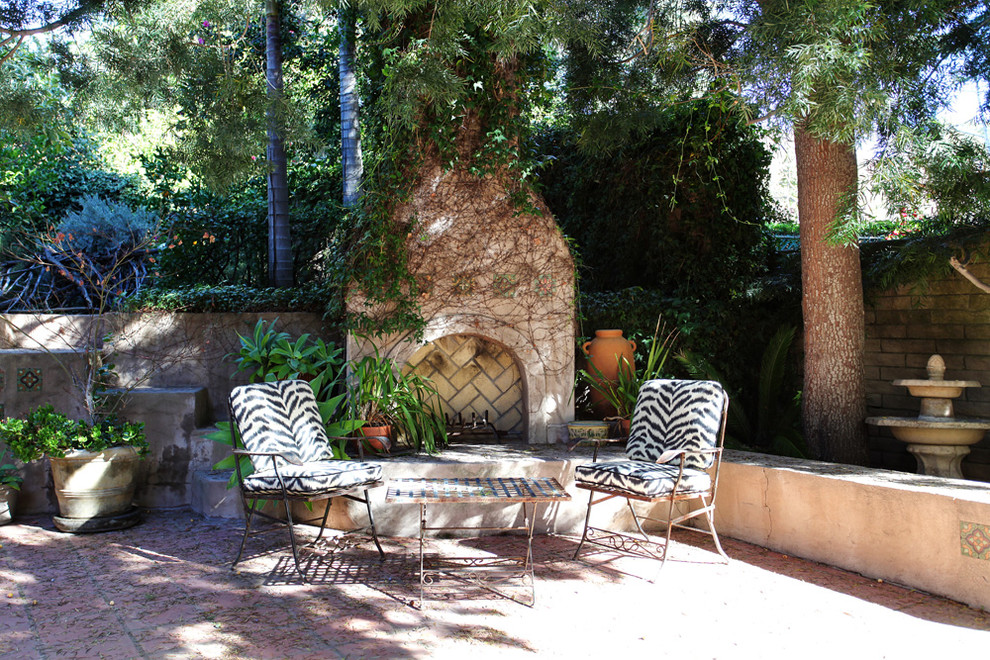 Design ideas for a mediterranean patio in Other.