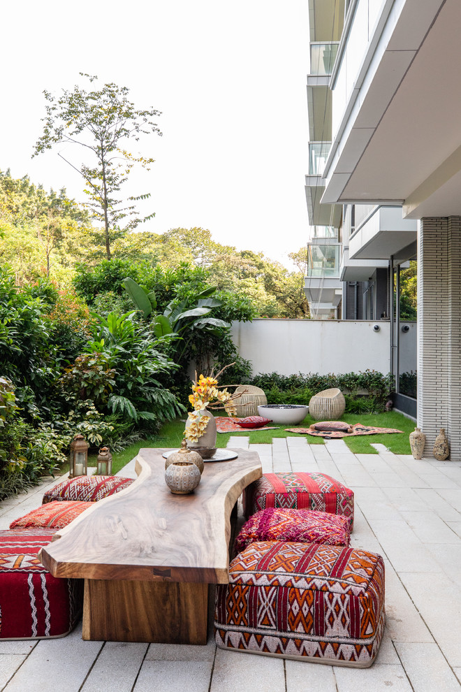 Inspiration for an asian patio remodel in Hong Kong