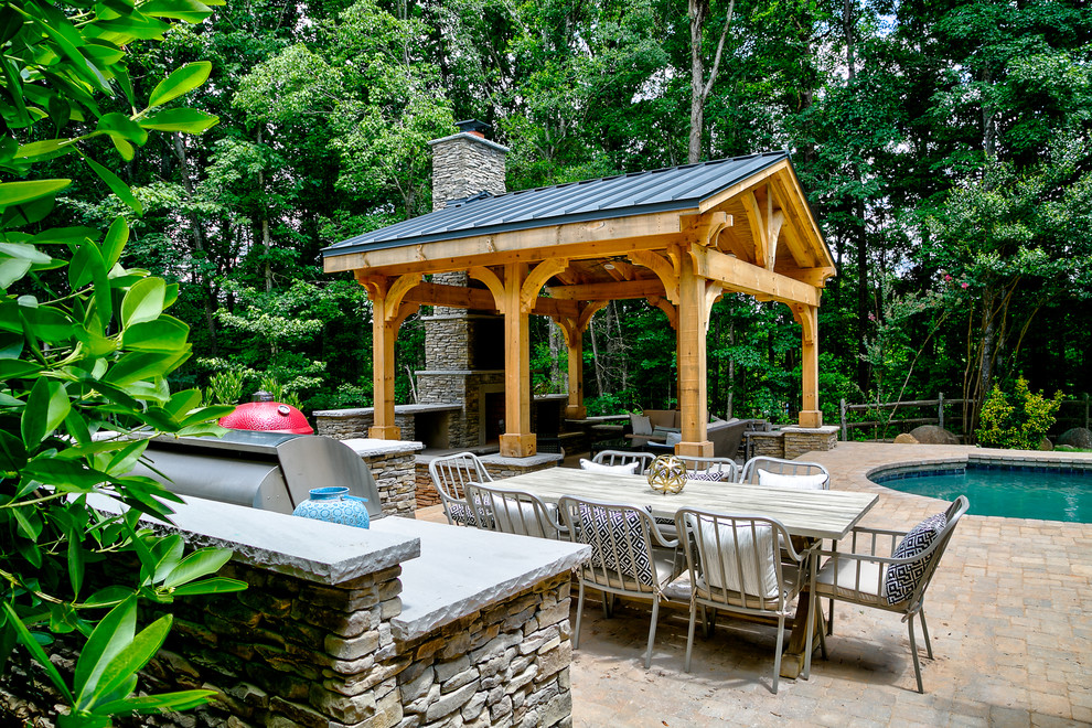 Eicher Project Traditional Patio Charlotte by Outdoor Artisan