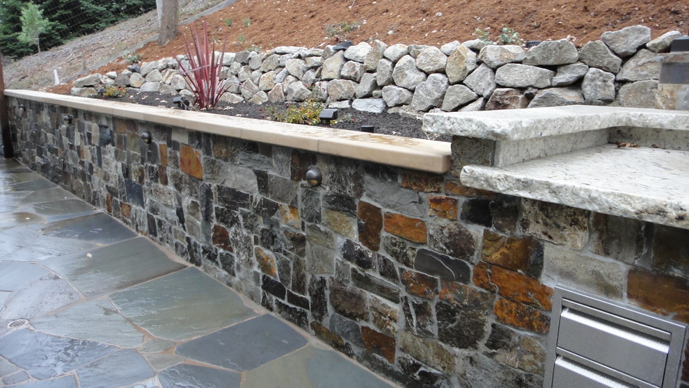 EL Alamo, Danville Rustic Patio San Francisco by Alder Group