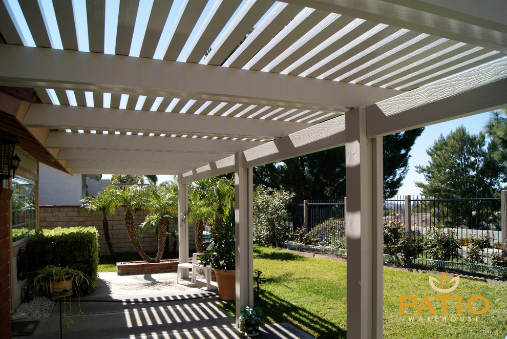 Elitewood Lattice Patio Covers - Traditional - Patio - Orange County ...