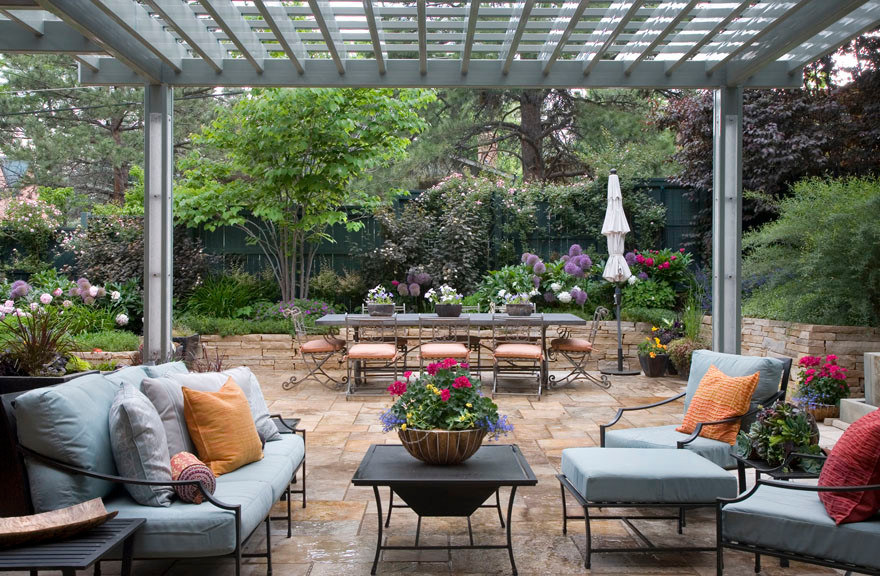 English Cottage Transitional Patio Denver by Pocci Design Group Houzz