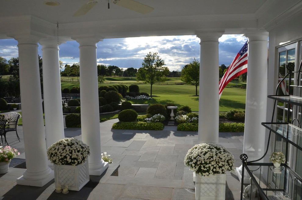 English Country Residence Traditional Patio Phoenix by RM
