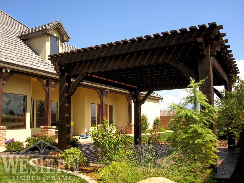 Entertainment Size Pergolas Traditional Patio Salt Lake City by