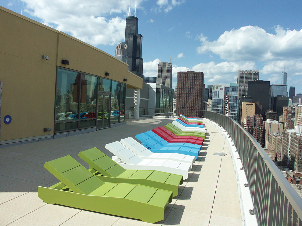 Enviro Wood Modern Furniture The 405 Chaise Modern Patio