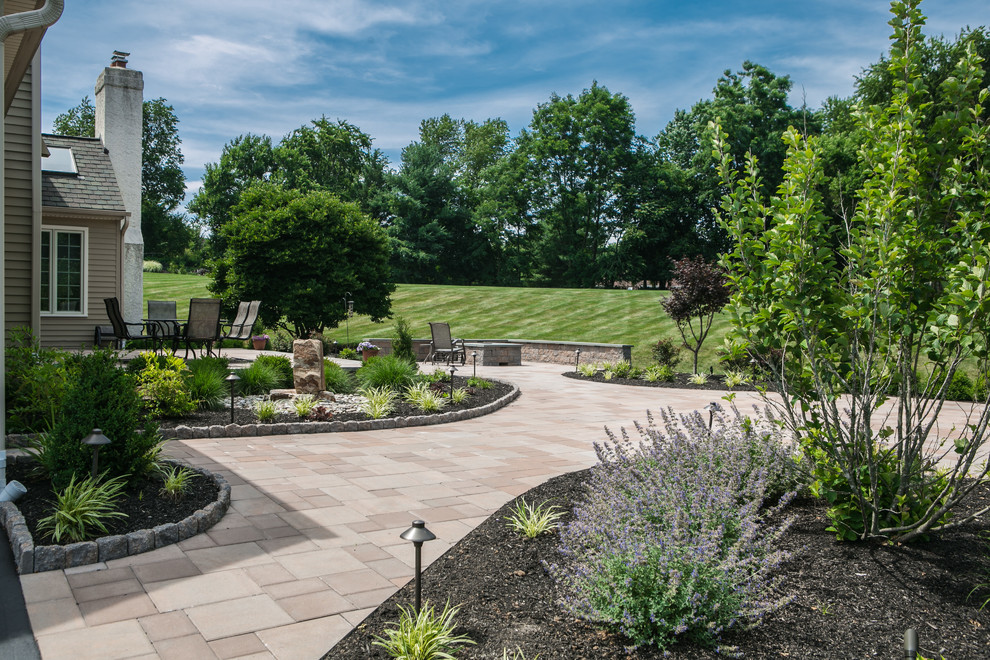 EP Henry Bristol Stone Patio Transitional Patio Philadelphia by