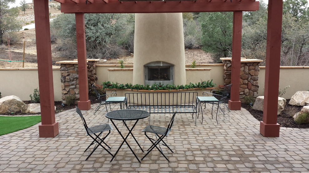 Estancia Prescott Mediterranean Patio Phoenix by Capistrano Homes and Landscaping, LLC