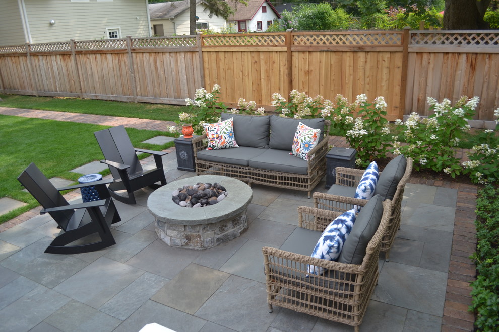 Evanston Charming Modern Patio Chicago von Great Oaks