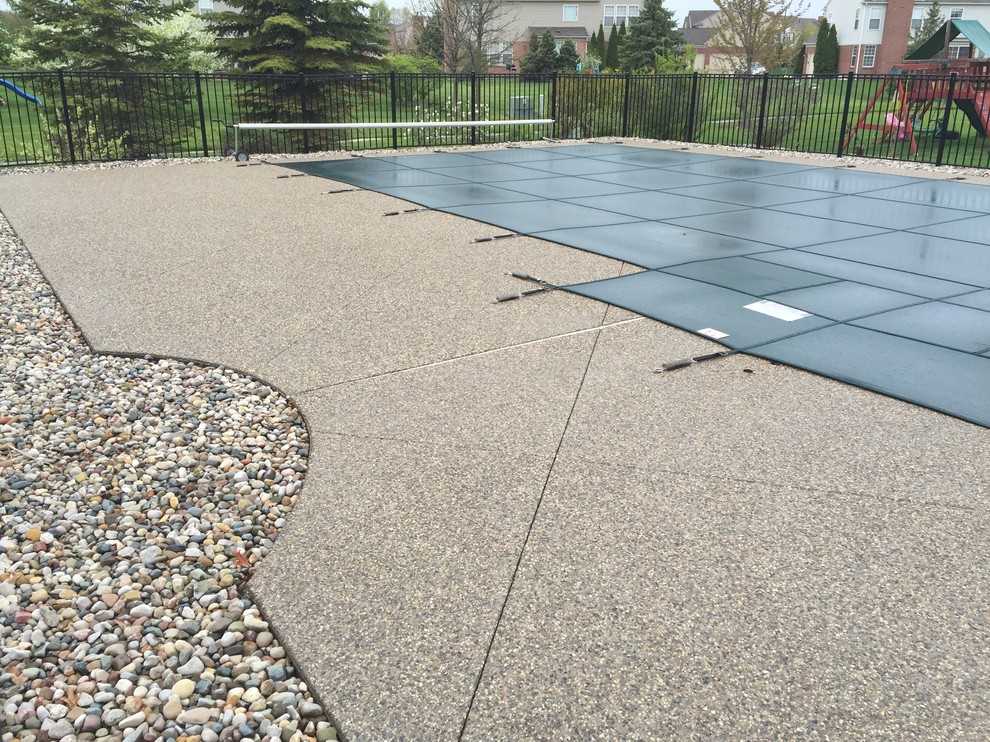 Exposed Aggregate Concrete Sealers, Cleaning, Maintenance, MI Patio