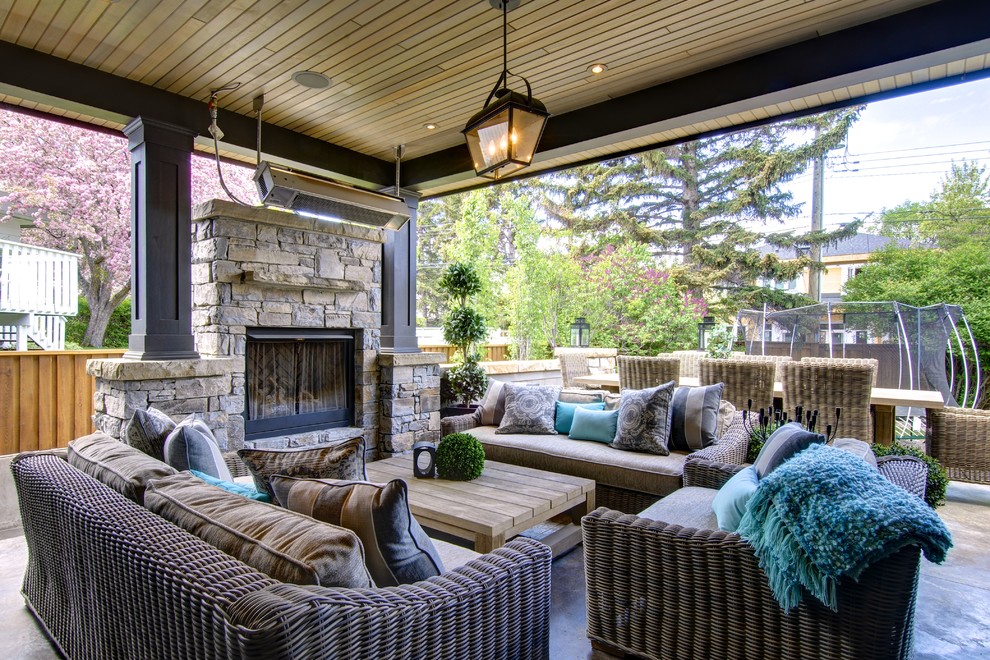 Fabulous City Living Craftsman Patio Calgary by Rockwood Custom