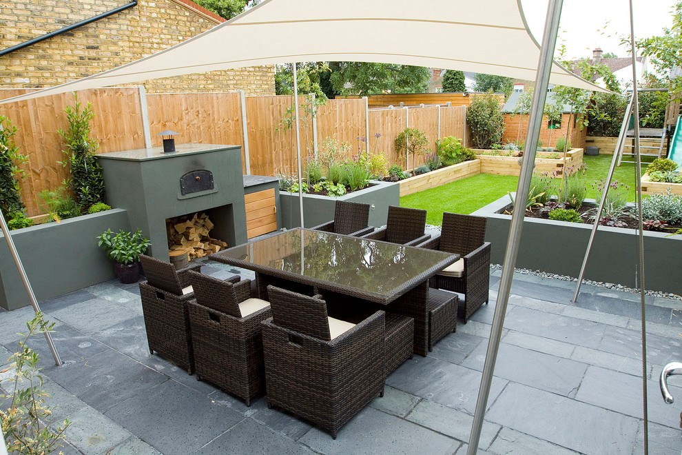 Photo of a patio in London.