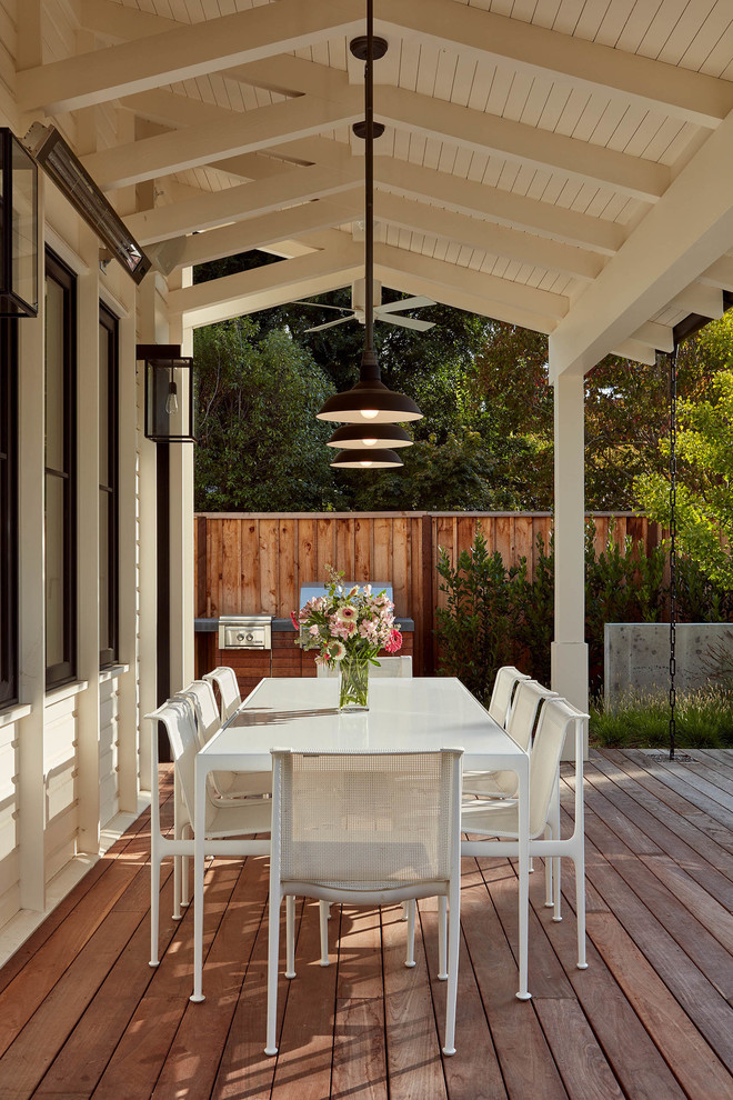 Farmhouse Modern Farmhouse Patio San Francisco by Fergus Garber
