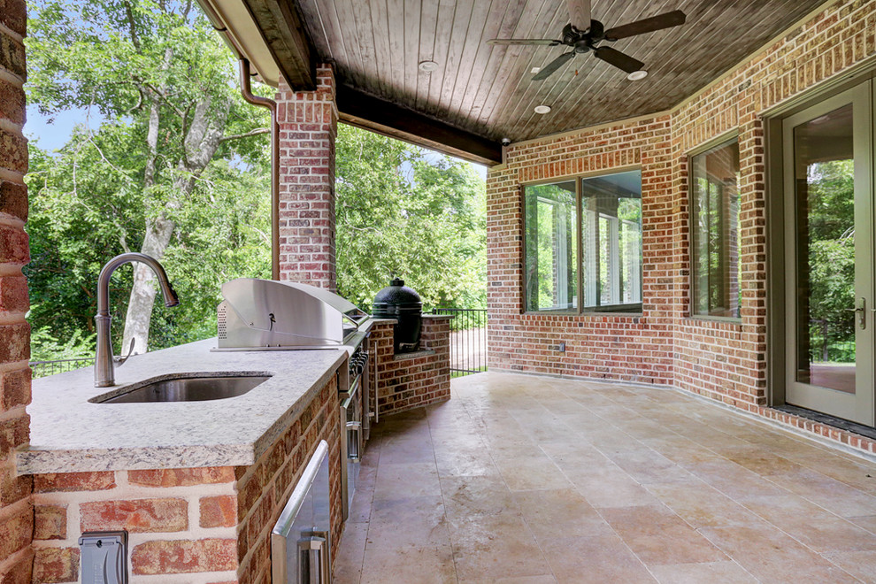 Fawnlake Dr Traditional Patio Houston by Metropolitan Custom