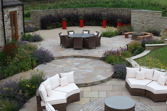 Feng Shui Garden Klassisch Patio Sonstige Von Bestall Co Landscape Design Houzz