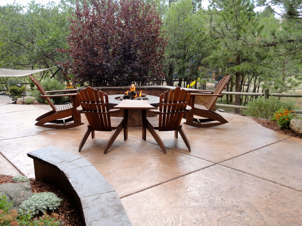 Fire Pits Traditional Patio Denver by ABC Landscaping Inc. Houzz