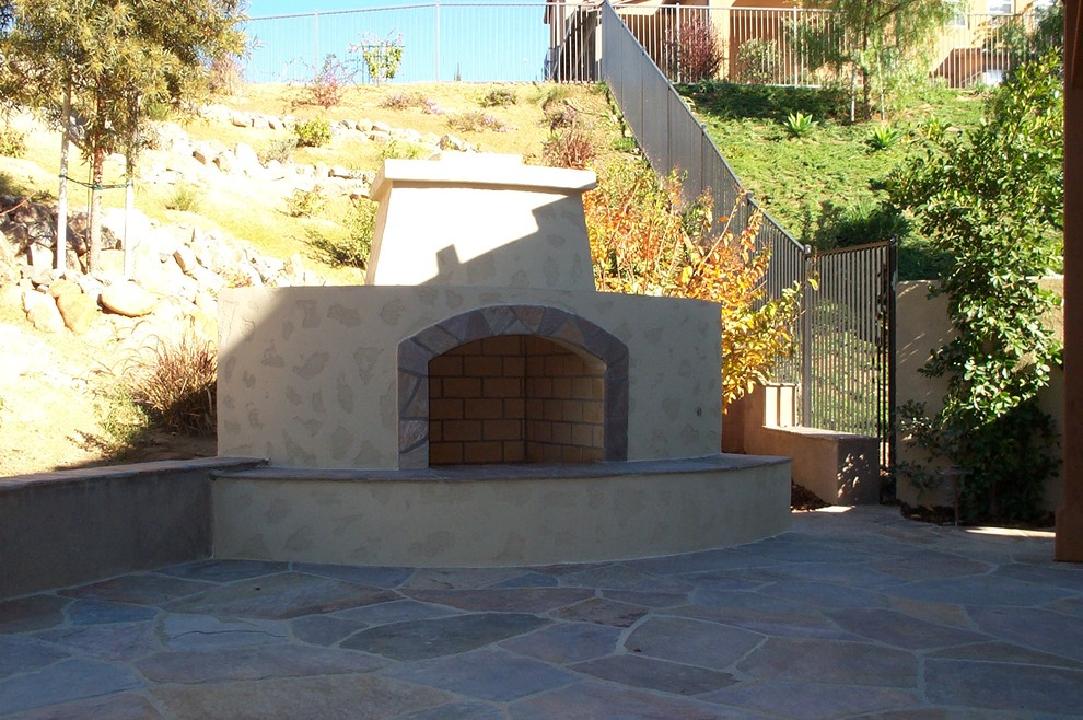 Patio - mediterranean patio idea in San Diego