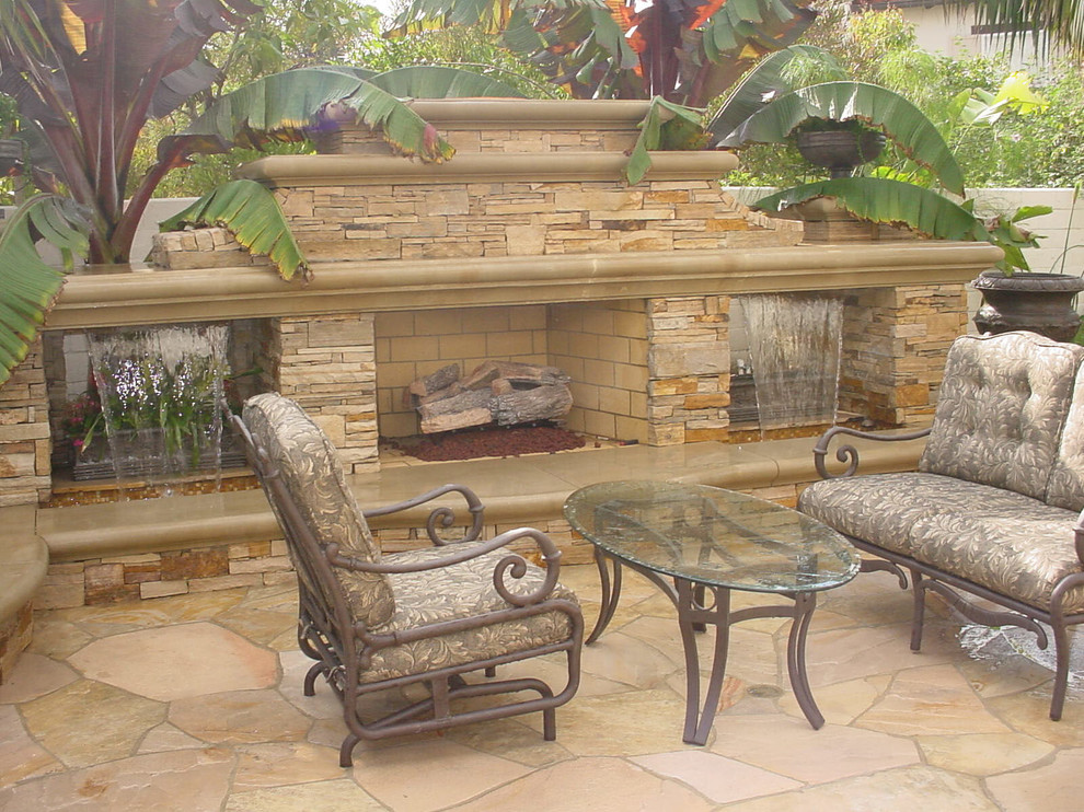 Tuscan patio photo in Orange County