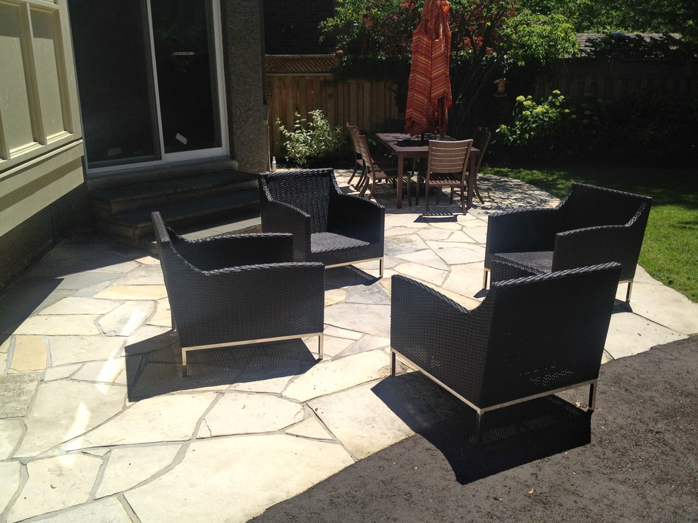 Flagstone Patio Modern Patio Toronto by Lipa Woodwork Houzz