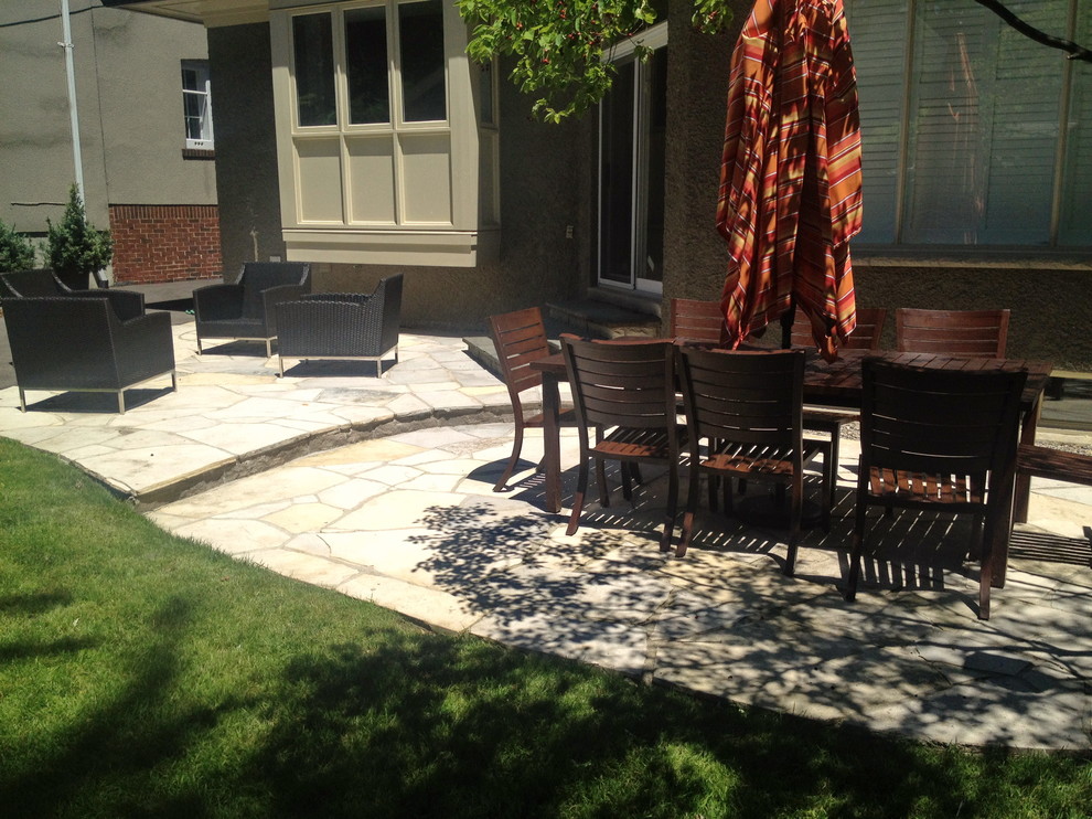 Flagstone Patio Traditional Patio Toronto by Studio Lipa Houzz