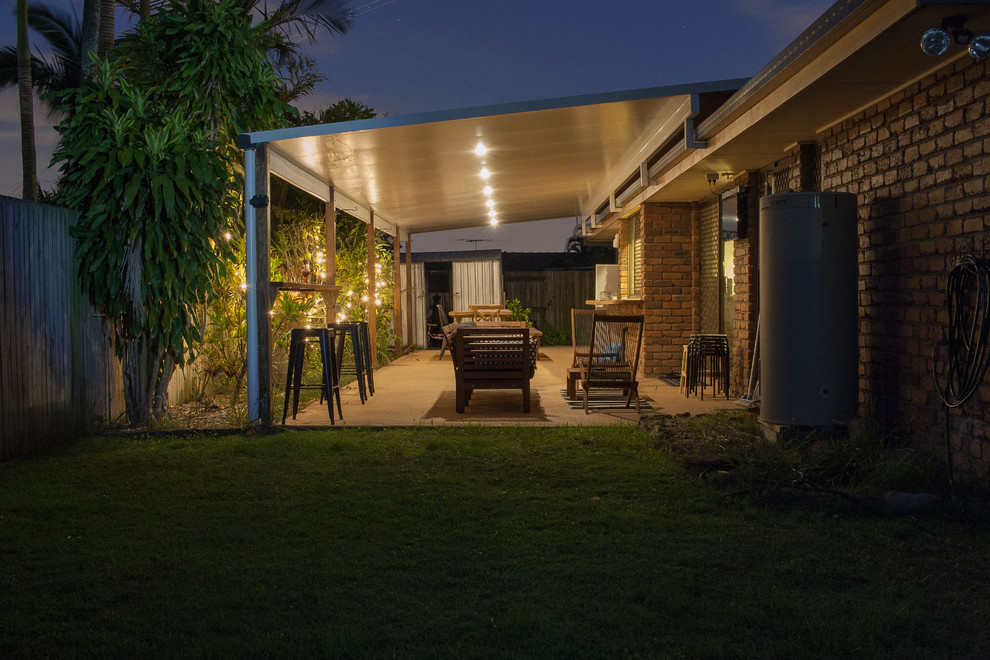 Flyover Patios Modern Patio Brisbane by KCs Roofing & Patios