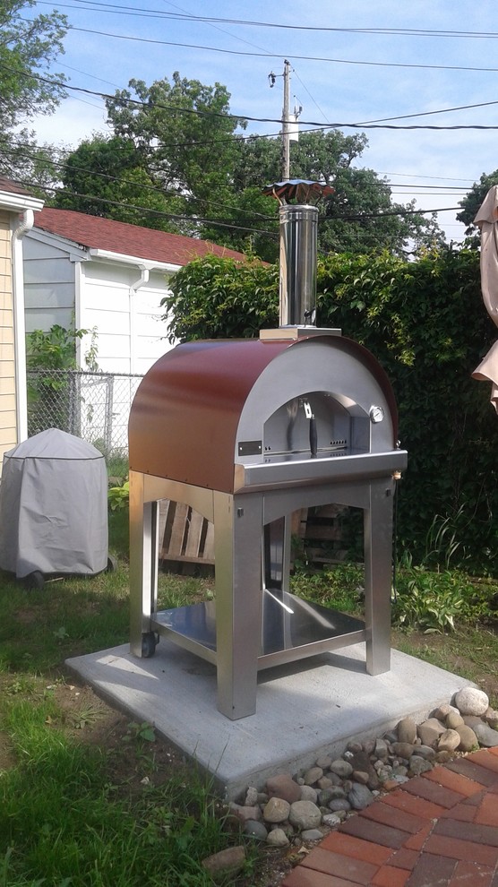 Fontana! Contemporary Patio Minneapolis by Woodland Stoves and