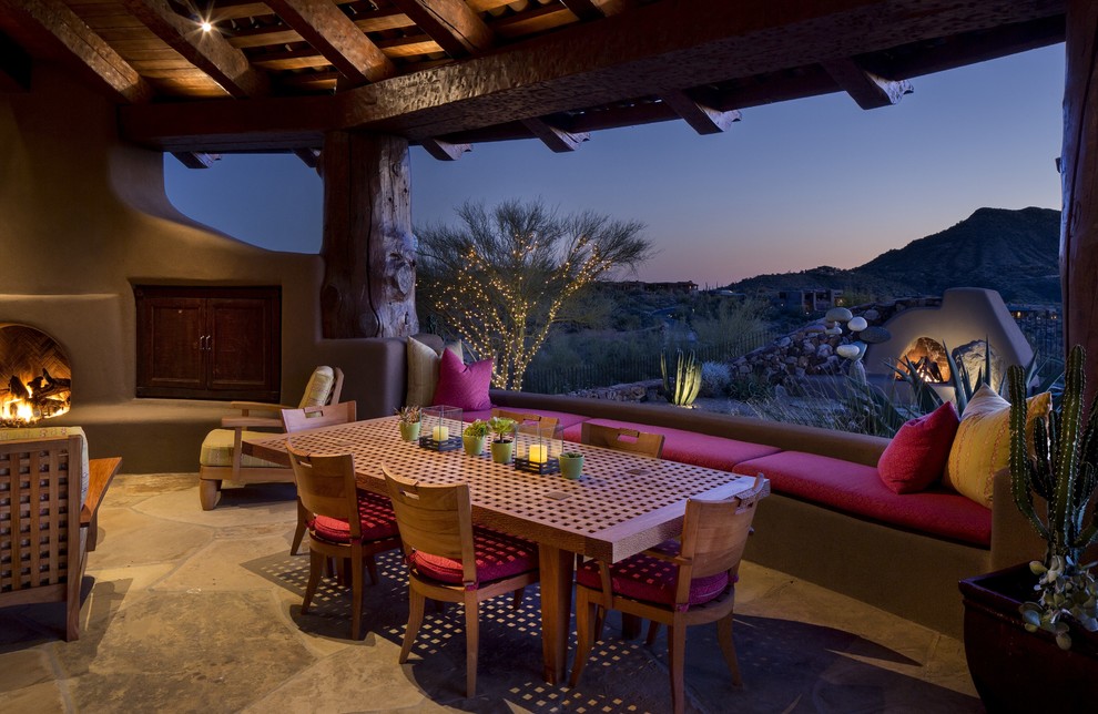 This is an example of a patio in Phoenix.