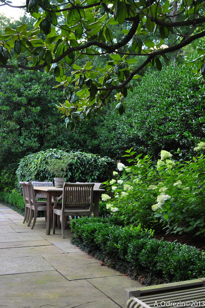 Formal Garden Traditional Patio Birmingham by Lorberbaum