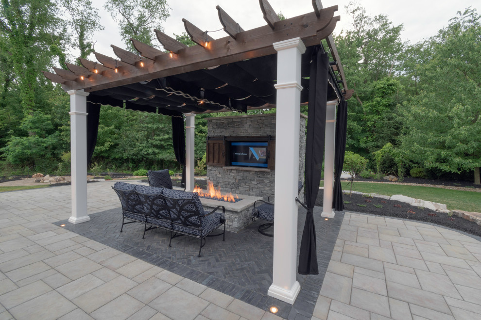 Fox Chapel Backyard Upgrade Modern Patio Other by Beall's