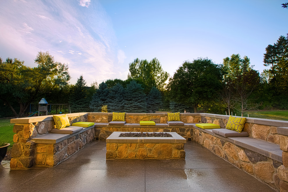 This is an example of a traditional patio in Denver.