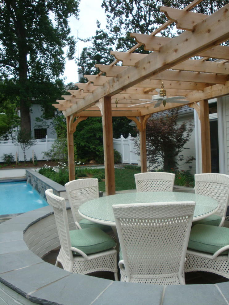 Fredericksburg Virginia Pool, Patio, Pergola and Landscape Project