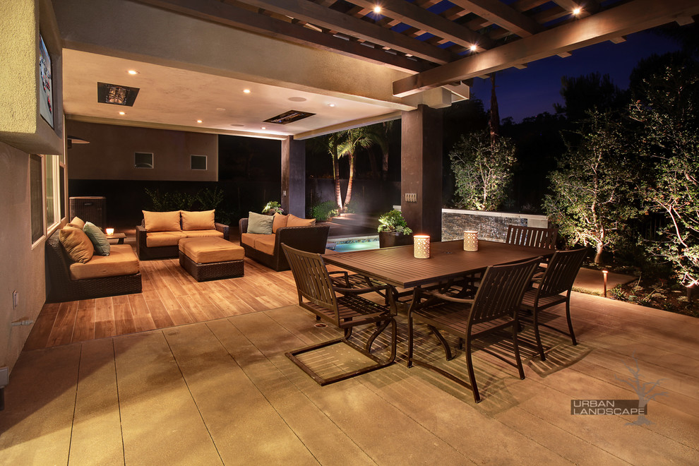 Fredrickson Residence Contemporary Patio Orange County by Urban