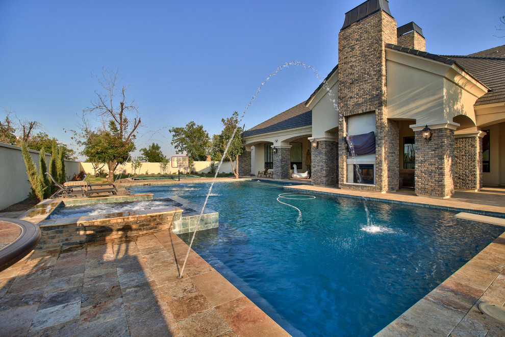 French Country Estate in The Pecans Queen Creek, AZ Traditional