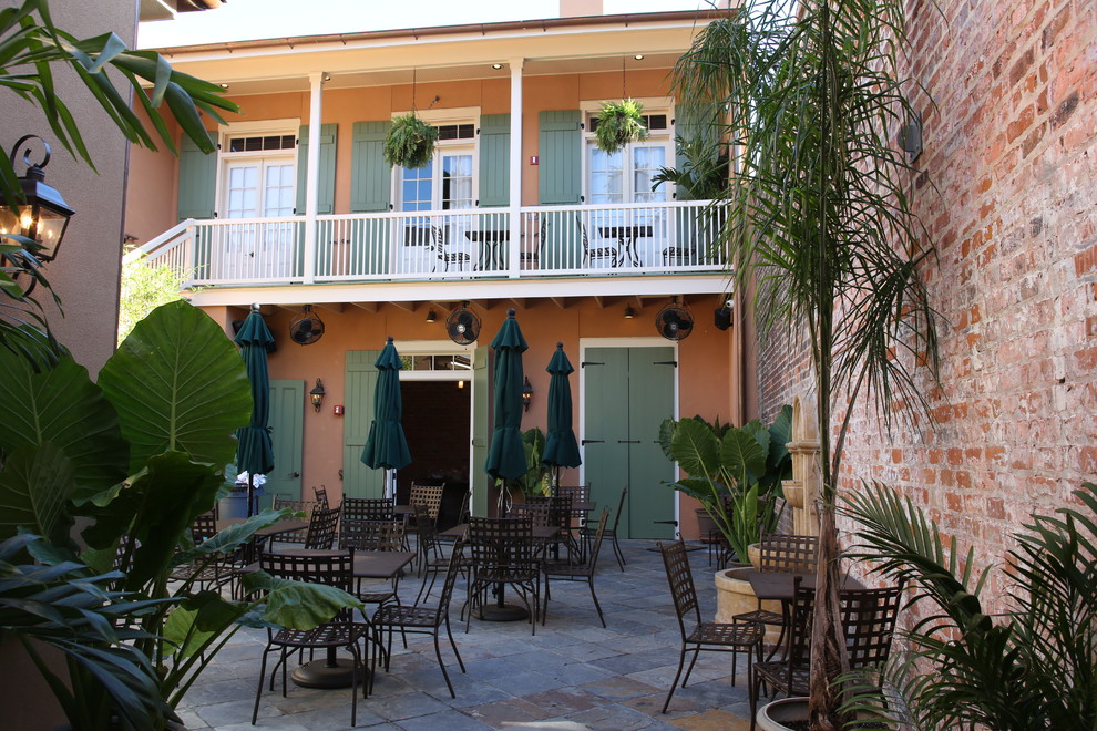 french quarter residence Traditional Patio New Orleans by