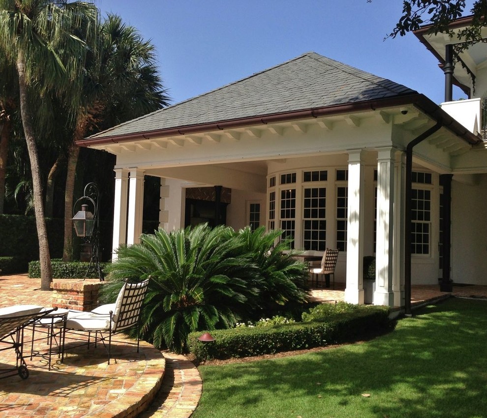 French Quarter Traditional Patio Miami by tuthill architecture