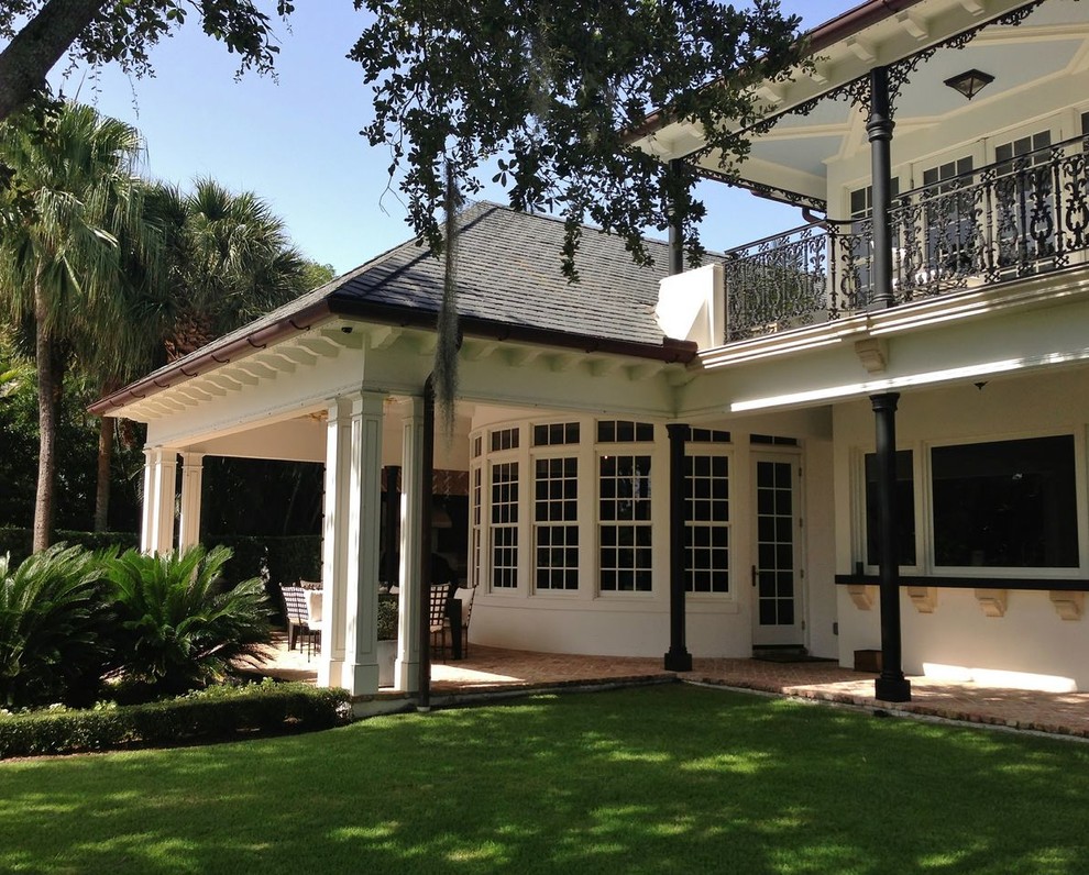 French Quarter Traditional Patio Miami by tuthill architecture