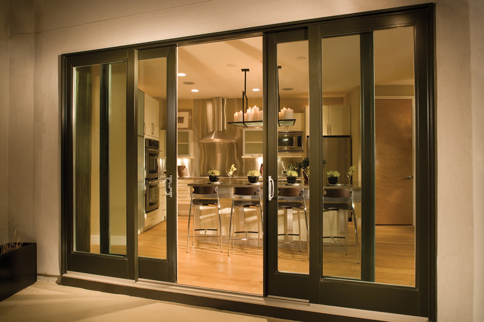 French Sliding Glass Patio Doors Contemporary Seattle By Milgard Windows Houzz - Cost Of Milgard Patio Doors